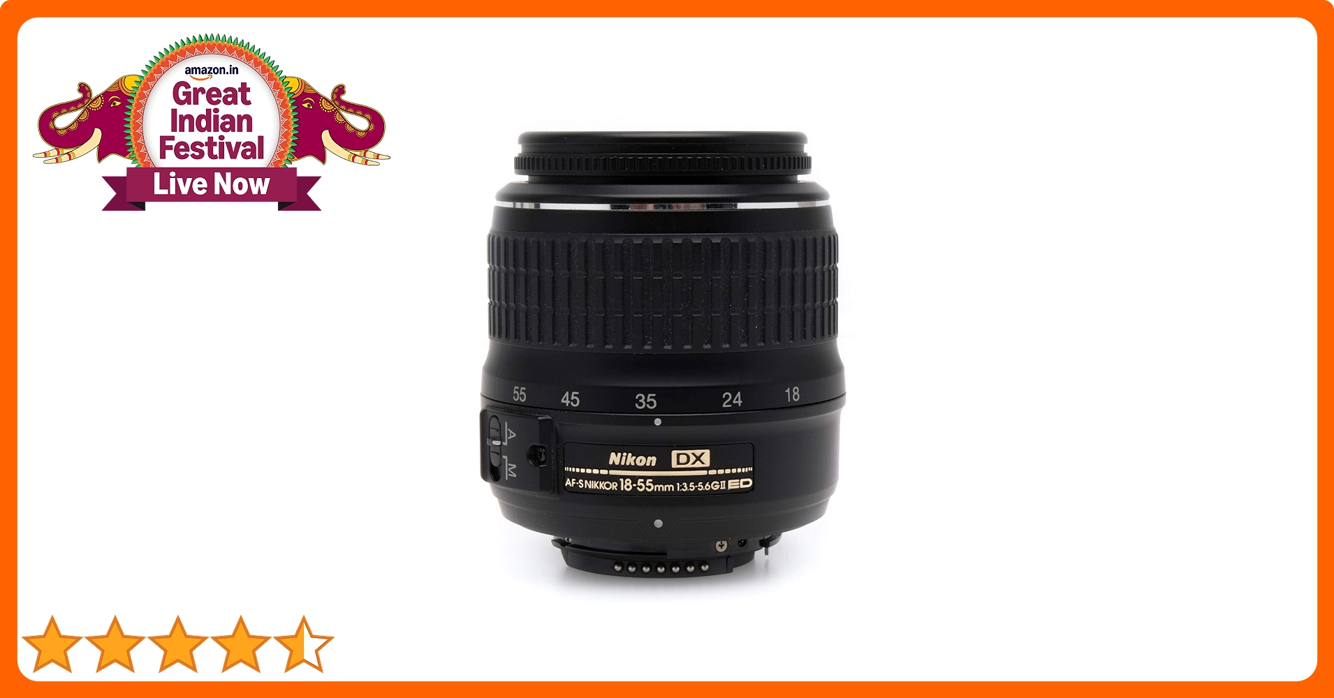 Nikon D50/AF-S NIKKOR 18-55 ED (良品） Nikon 18-55mm F/3.5-5.6G ED II AF-S DX Nikkor Zoom Lens